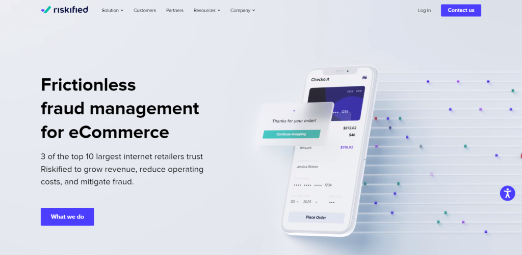 The Top 50 Fintech Saas Companies And Startups 9 riskified-fraud-prevention-saas-solutions
