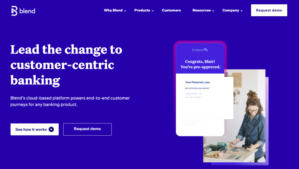 The Top 50 Fintech Saas Companies And Startups 25 blend-lending-startup