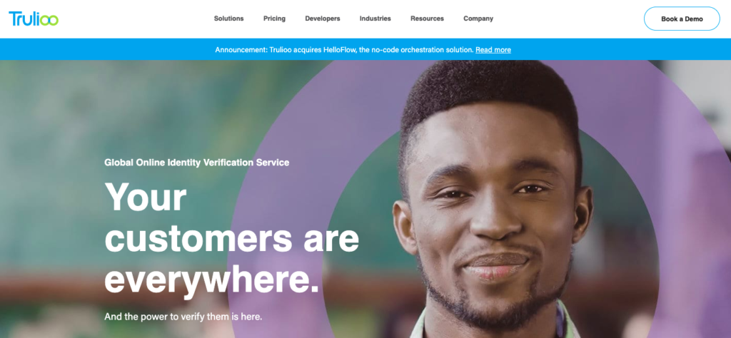 The Top 50 Fintech Saas Companies And Startups 38 trulioo-fintech-saas-company