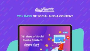 Ampfluence Content Craft Social Calendar Cover