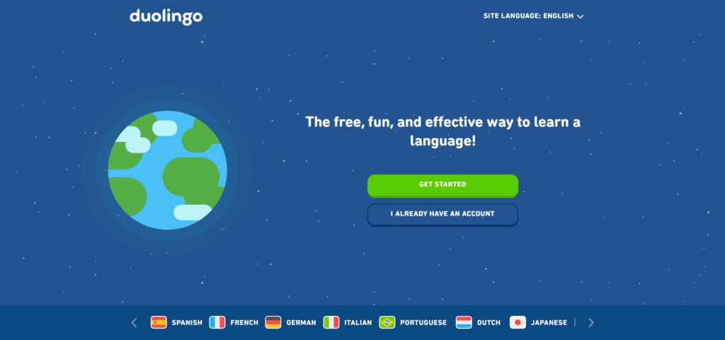 duolingo-attention-grabbing-website