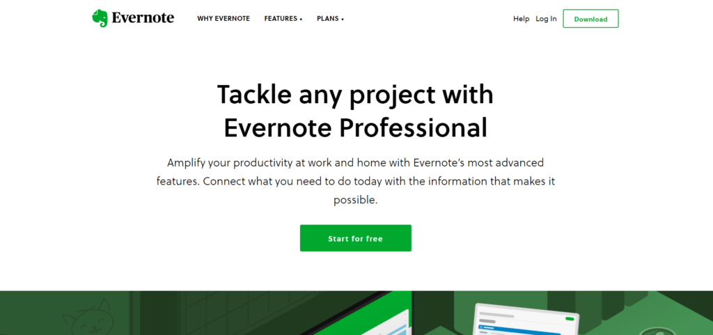 evernote-project-management-software