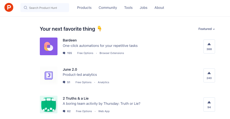 product-hunt-startup-directories