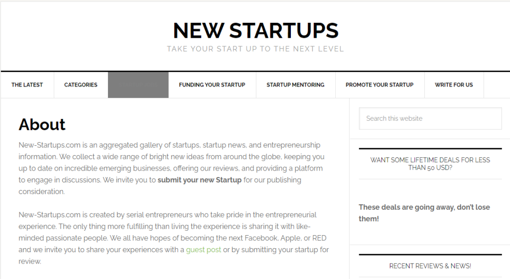 new-startups