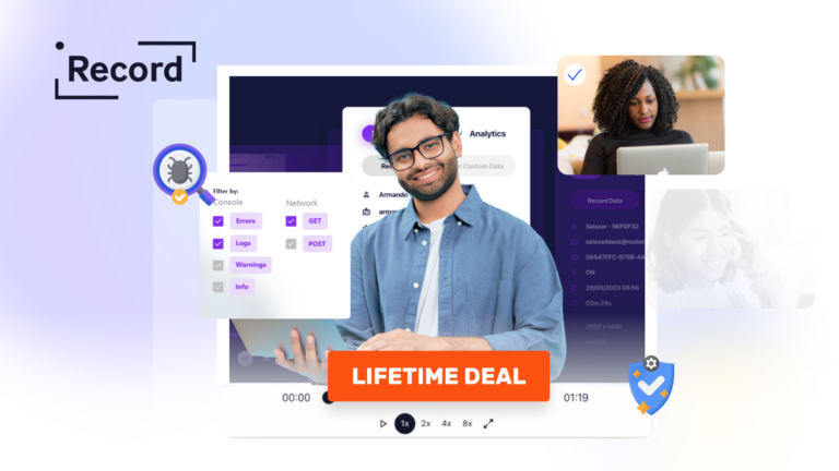 Record Landing Page Home 1