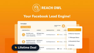 Reach Owl Logo and screenshots