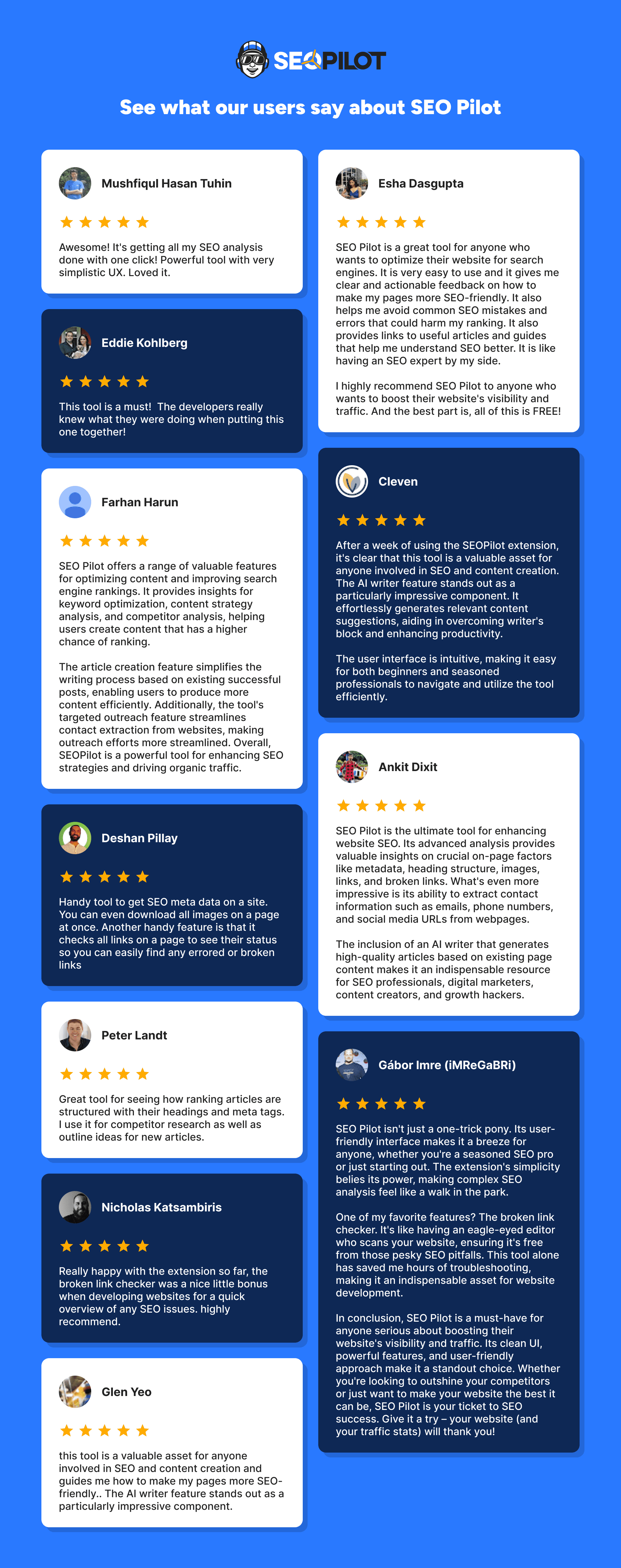 SEO Pilot LPG Testimonials 2